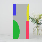 Abstract Menu (Staand voorkant)