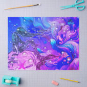 Abstract Mermaid Under the Sea Tissue Paper Tissuepapier (Craft)