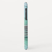 Abstract met blauwe, moderne fractale kunst Case-Mate iPhone case (Achterkant/links)