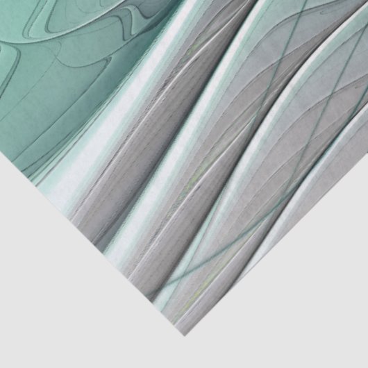 Abstract met blauwe, moderne fractale kunst tissuepapier (Detail)