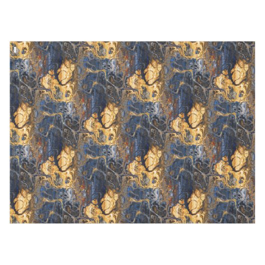 Abstract met boomschors tafelkleed (Voorkant (Horizontaal))