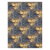 Abstract met boomschors tafelkleed (Voorkant)