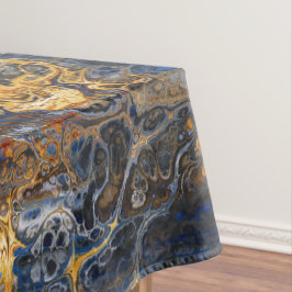 Abstract met boomschors tafelkleed