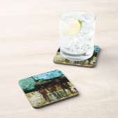 Abstract met foto's van Rocks National Lakeshore Drankjes Onderzetter