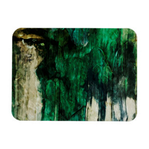 Abstract met foto's van Rocks National Lakeshore Magneet