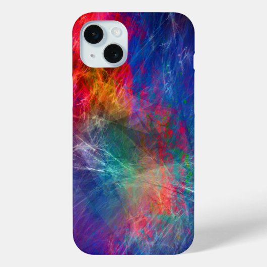 Abstract met meerdere kleuren Case-Mate iPhone case (Achterkant)