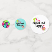 Abstract met meerdere kleuren confetti (Voorkanten)