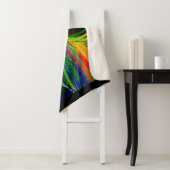 Abstract met naam sherpa deken (In situ)