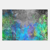 Abstract met nood inpakpapier vel (Voorkant 3)