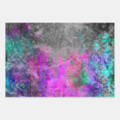 Abstract met nood inpakpapier vel (Voorkant 2)