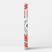 Abstract met sierbekleding gestript naadvormig pat Case-Mate iPhone case (Achterkant / Links)