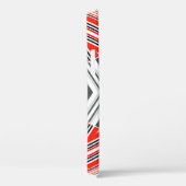 Abstract met sierbekleding gestript naadvormig pat Case-Mate iPhone case (Achterkant / Rechts)