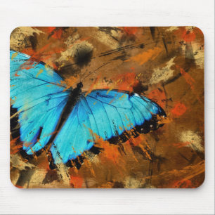 Abstract Met Vleugels Muismat