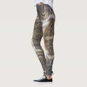 abstract metaalontwerp voor pantsering leggings (Links)