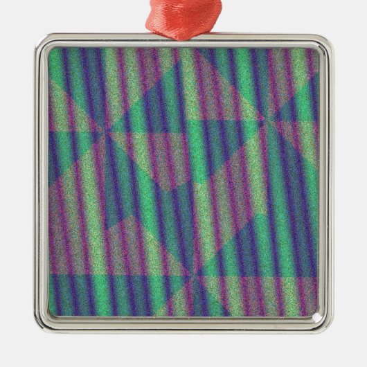 Abstract Metalen Ornament (Voorkant)