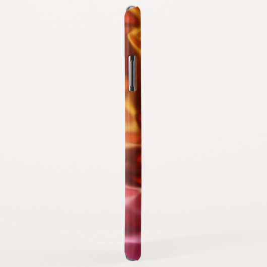 Abstract Metallic Doek Ontwerp Case-Mate iPhone Case (Achterkant/rechts)