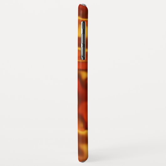 Abstract Metallic Doek Ontwerp Case-Mate iPhone Case (Achterkant/links)