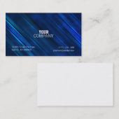 Abstract metallisch visitekaartje (Voorkant / Achterkant)