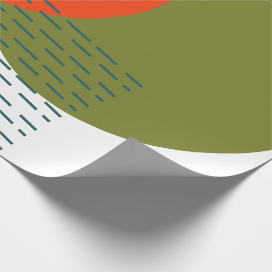 Abstract middeleeuwse moderne cadeaupapier (Hoek)