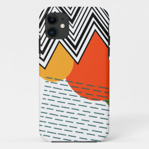 Abstract middeleeuwse moderne Case-Mate iPhone case