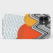 Abstract middeleeuwse moderne Case-Mate iPhone case (Achterkant (horizontaal))