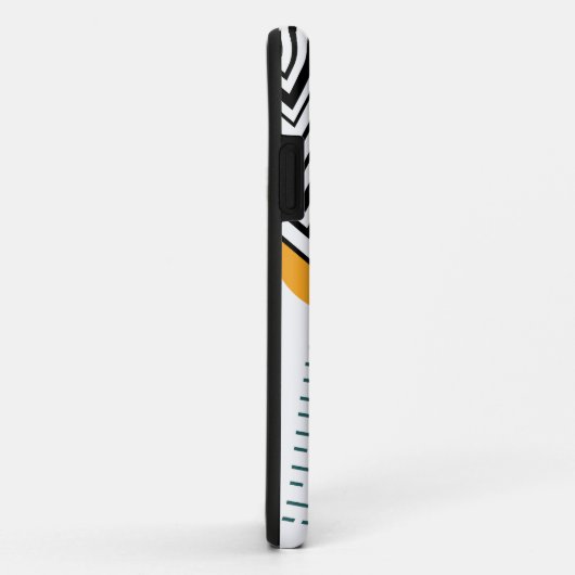 Abstract middeleeuwse moderne Case-Mate iPhone case (Achterkant/rechts)