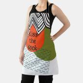 Abstract middeleeuwse moderne schort (Insitu)