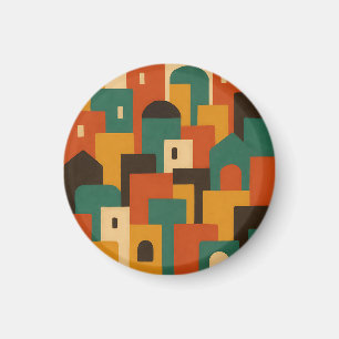 Abstract Middellands Dorps Geometrisch Magneet