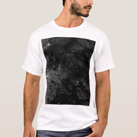 Abstract Midnight Ripples of Rio Vermelho T-shirt (Voorkant)