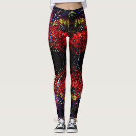 Abstract Mind Custom Leggings