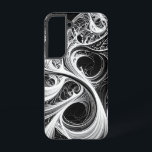 Abstract Mind Network Telefoonhoesje Samsung Galaxy Hoesje<br><div class="desc">Wikkel je telefoon in complex kunstenaarschap met deze Abstracte telefoonhoes van Mind Network. Met ingewikkelde wervelende organische vormen in opvallend zwart en wit, roept dit ontwerp de diepte op van een complexe geest of een futuristische netwerkstructuur. De gedetailleerde lijnen creëer geven een gevoel van dynamiek en energie, en transformeren je...</div>