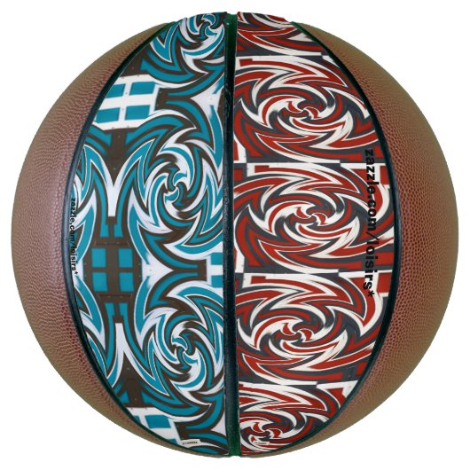 Abstract Mini Basketbal (Verticaal)