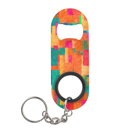 Abstract Mini Flessenopener (Voorkant)