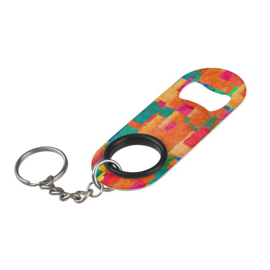 Abstract Mini Flessenopener (Voorkant Gekanteld)