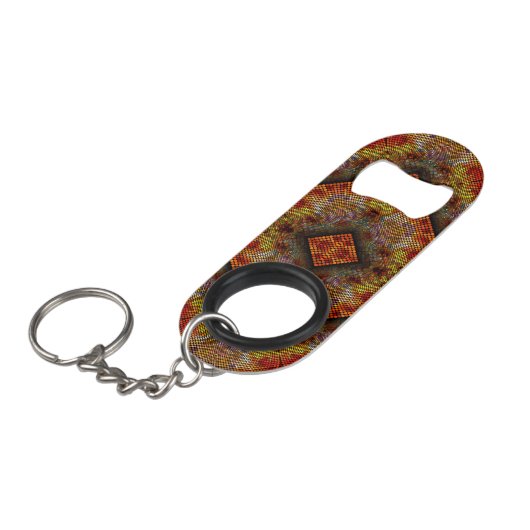 Abstract Mini Flessenopener (Voorkant Gekanteld)