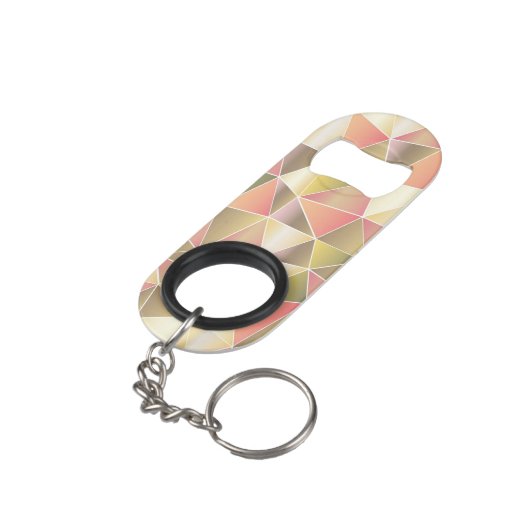Abstract Mini Flessenopener (Achterkant Gekanteld)