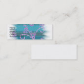 abstract mini visitekaartje (Voorkant / Achterkant)