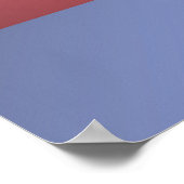 Abstract minimaal geometrisch naadloos patroon poster (Hoek)