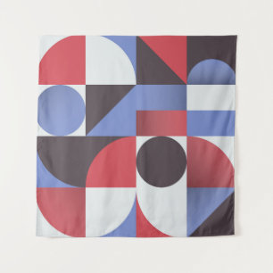 Abstract minimaal geometrisch naadloos patroon wandkleed
