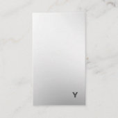 Abstract minimaal verloopverticaal Visitekaartje (Voorkant)