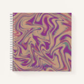 Abstract Minimalist Notebook Notitieboek (Voorkant)