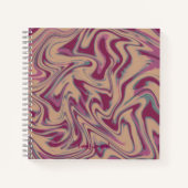 Abstract Minimalist Sketchbook Notebook Notitieboek (Voorkant)