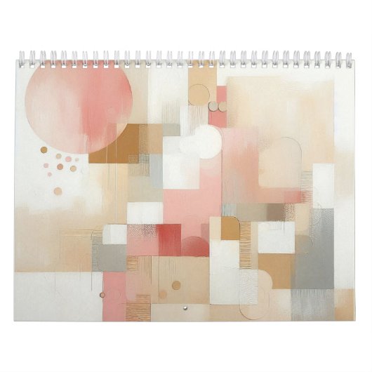 Abstract minimalistisch kalender (Hoes)