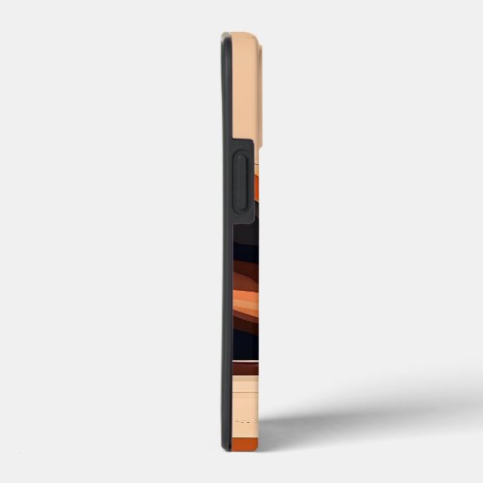 Abstract minimalistisch landschap Case-Mate iPhone case (Achterkant / Rechts)