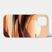 Abstract minimalistisch landschap Case-Mate iPhone case (Achterkant (horizontaal))