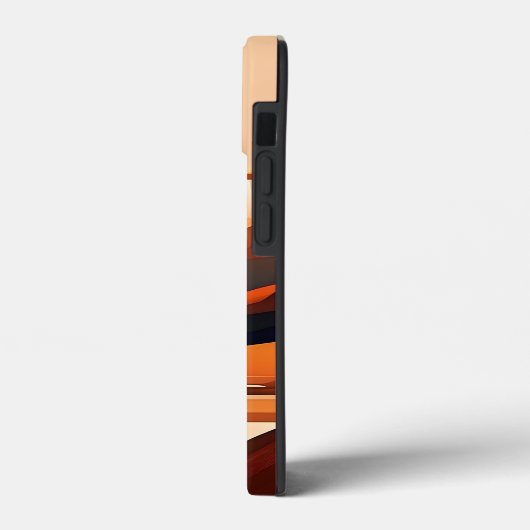 Abstract minimalistisch landschap Case-Mate iPhone case (Achterkant / Links)