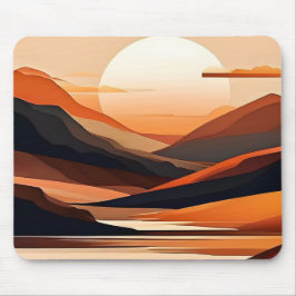 Abstract Minimalistisch Landschap Muismat