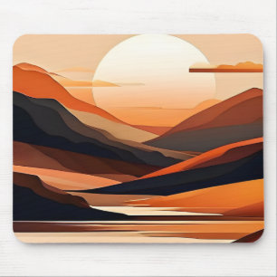 Abstract Minimalistisch Landschap Muismat