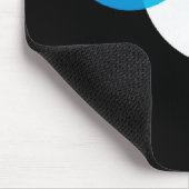 Abstract minimalistisch ontwerp muismat (Hoek)