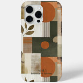 Abstract Minimalistische Natuur-Inspiratie  Case-Mate iPhone Case (Achterkant)